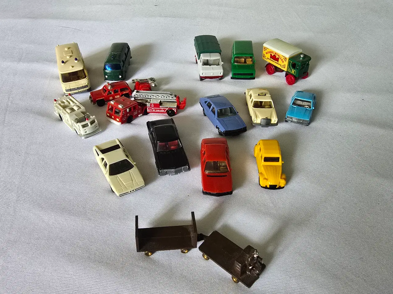 Billede 4 - Märklin tog, vogne, huse, mennesker, biler