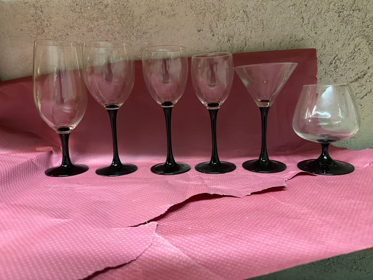 Billede 1 - Forskellige drikkeglas
