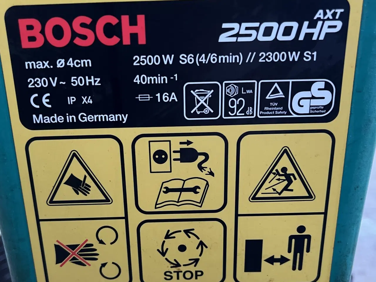 Billede 4 - Bosch axt 2500 hp