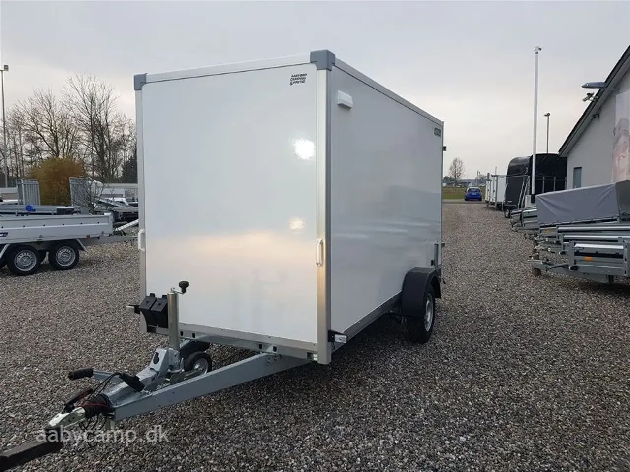 Billede 2 - 0 - Blyss Cargo F1336HK med Rampe   Sandwich Cargo trailer str. 353x151 cm med Rampe Top kvalitet