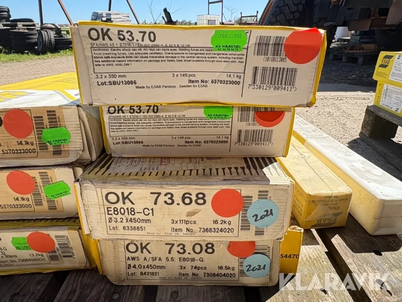 Billede 9 - Svejse elektroder ESAB - 7 pakker