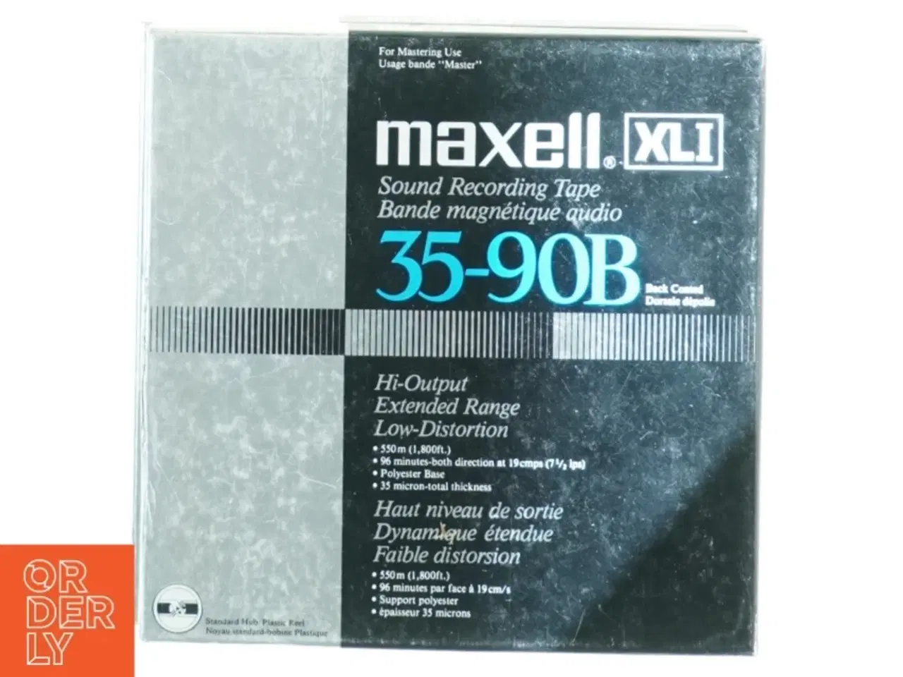 Billede 1 - Maxell XLII 35-90B Lydbånd (3 stk) (str. 18 x 18 x 5 cm)