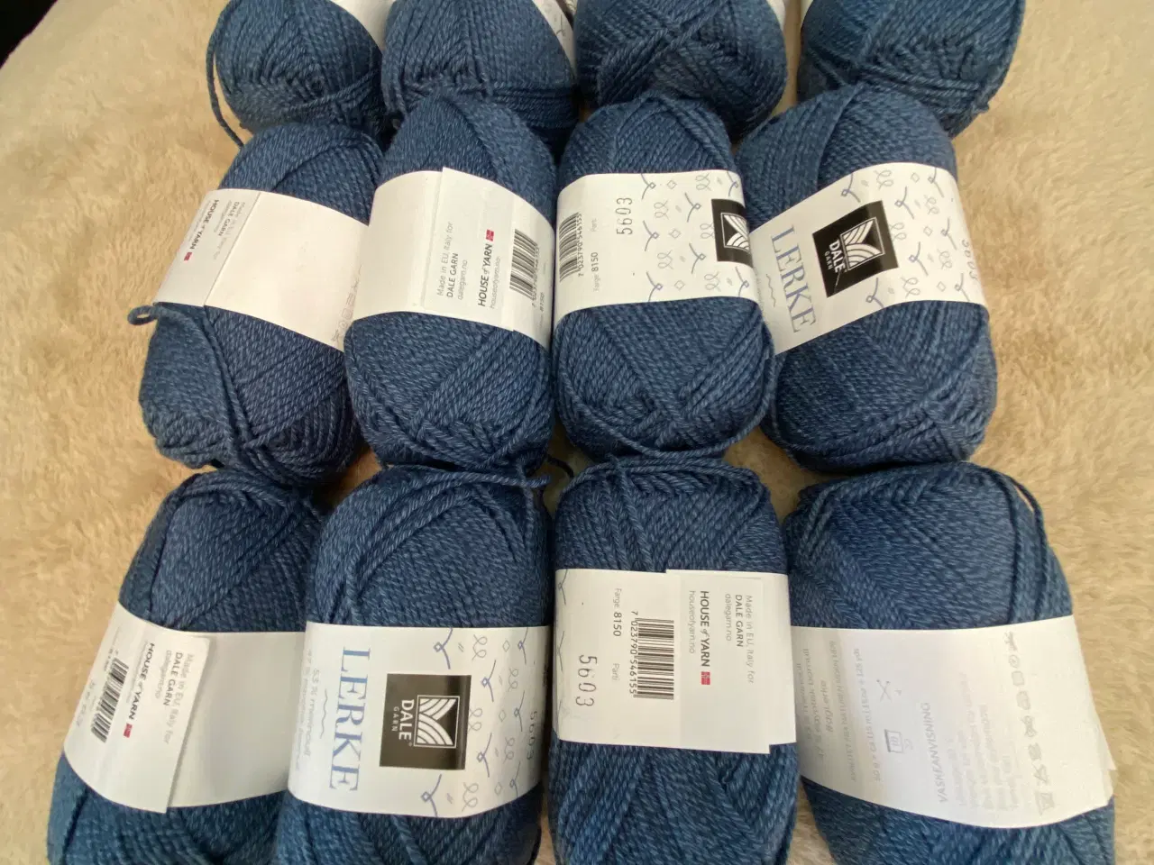 Billede 7 - Lækkert Dale Lerke garn 112 nøgler - 18 farver