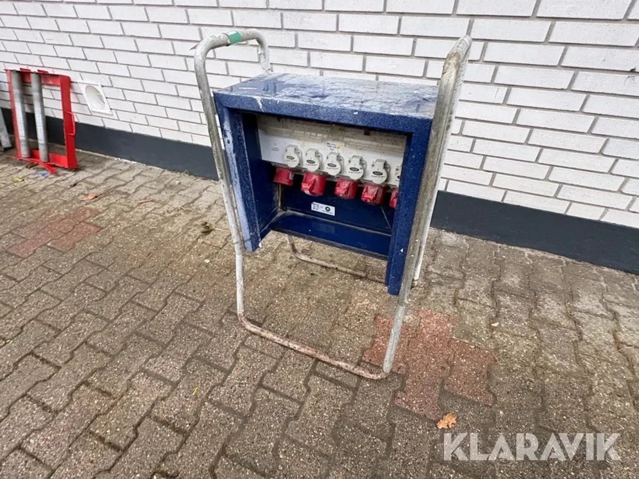 Billede 1 - Byggestrømtavle