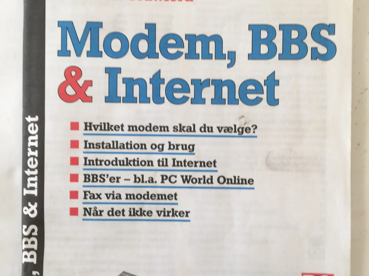 Billede 1 - IT lærebog. Modem, BBS & Internet, Sharon Crawford