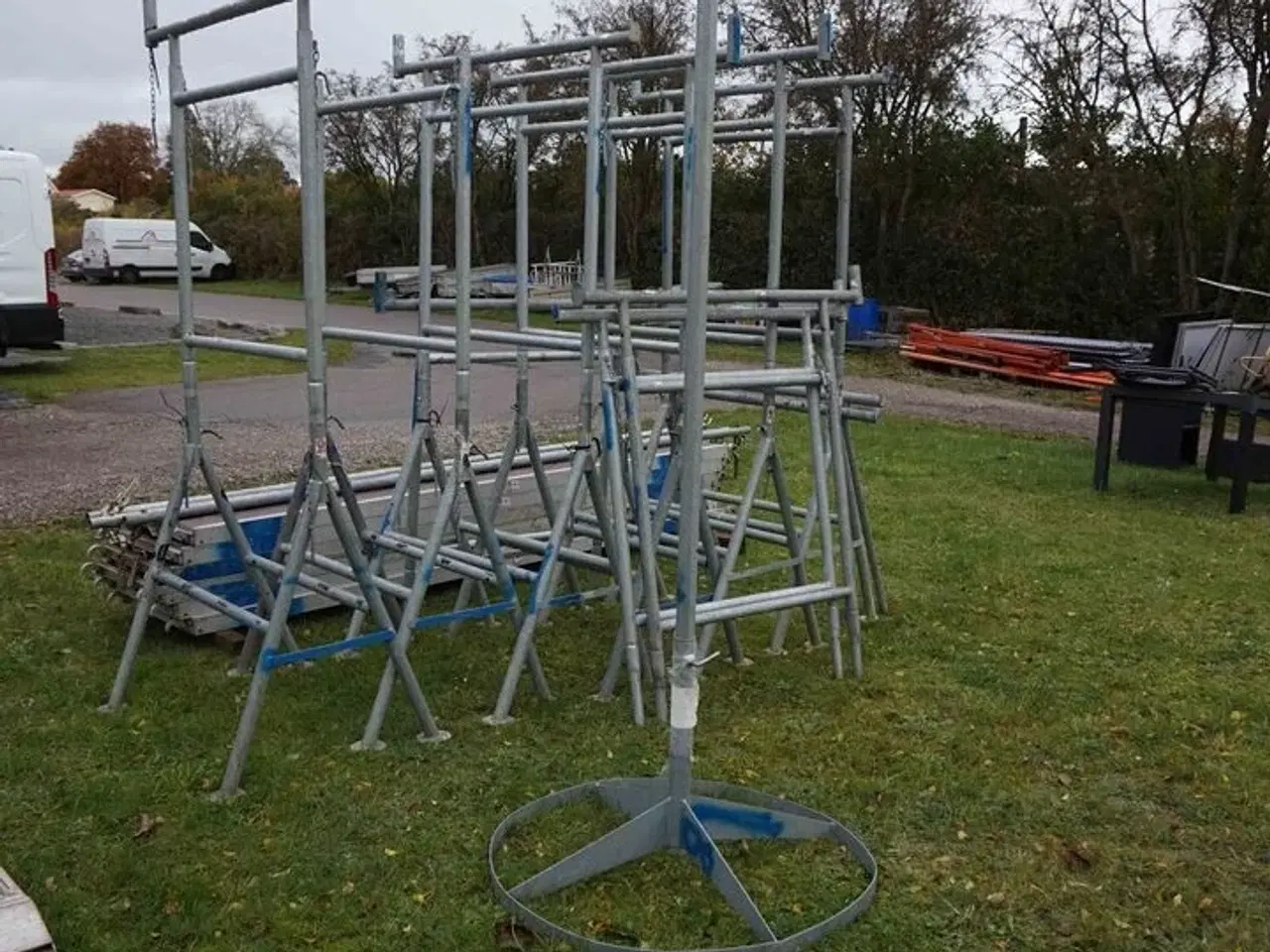 Billede 5 - Bukke stillads med jumbo plader