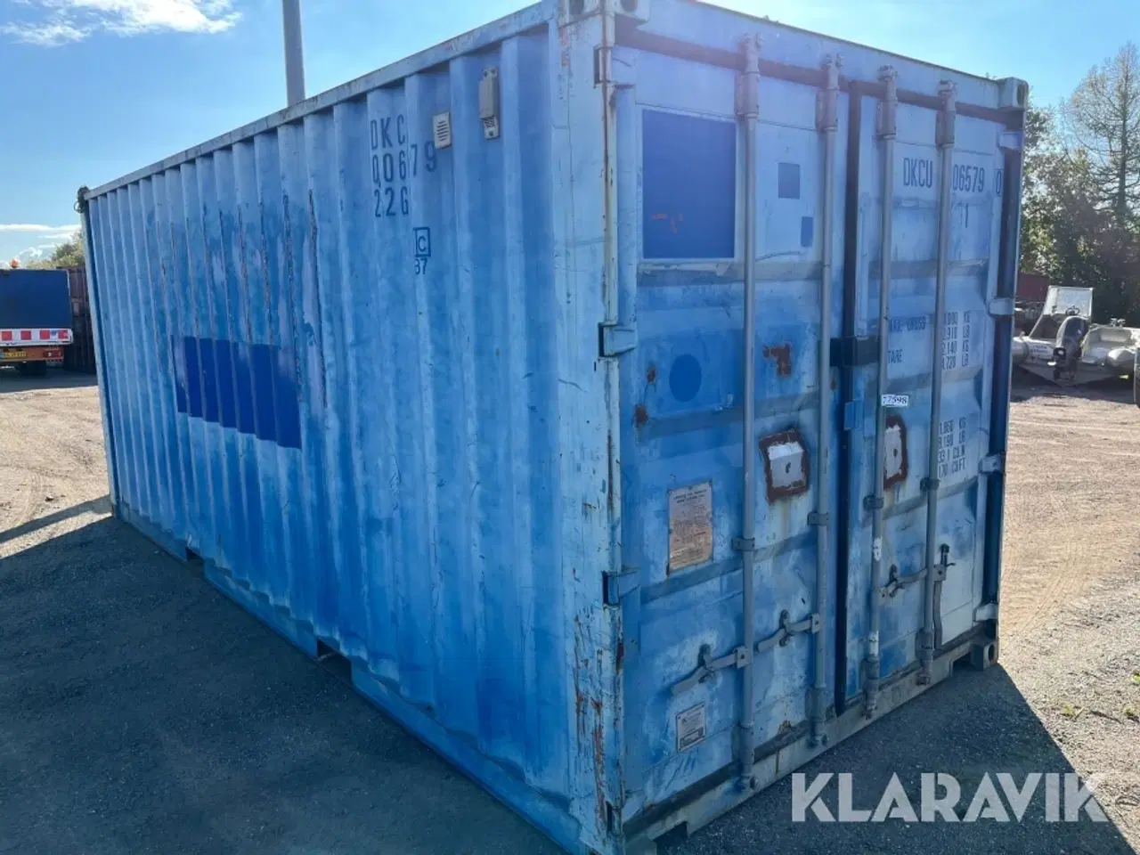 Billede 2 - Skibscontainer 20 Fod isoleret værksted