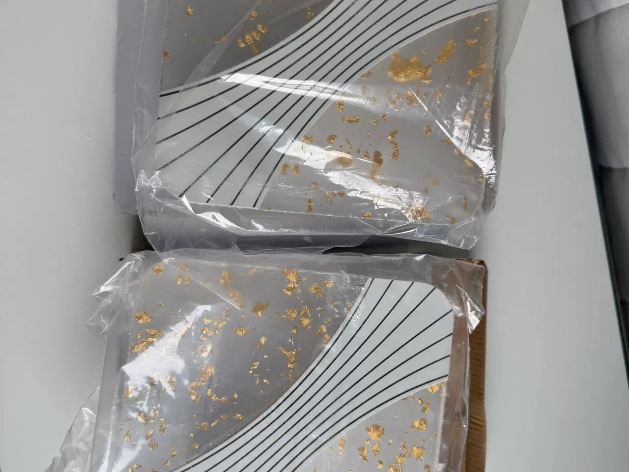 Billede 1 - Nye væglamper - aldrig sat op