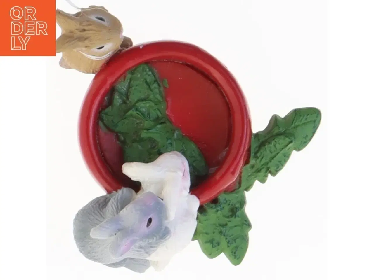Billede 2 - Schleich kaniner og madskål(str. 6 cm)