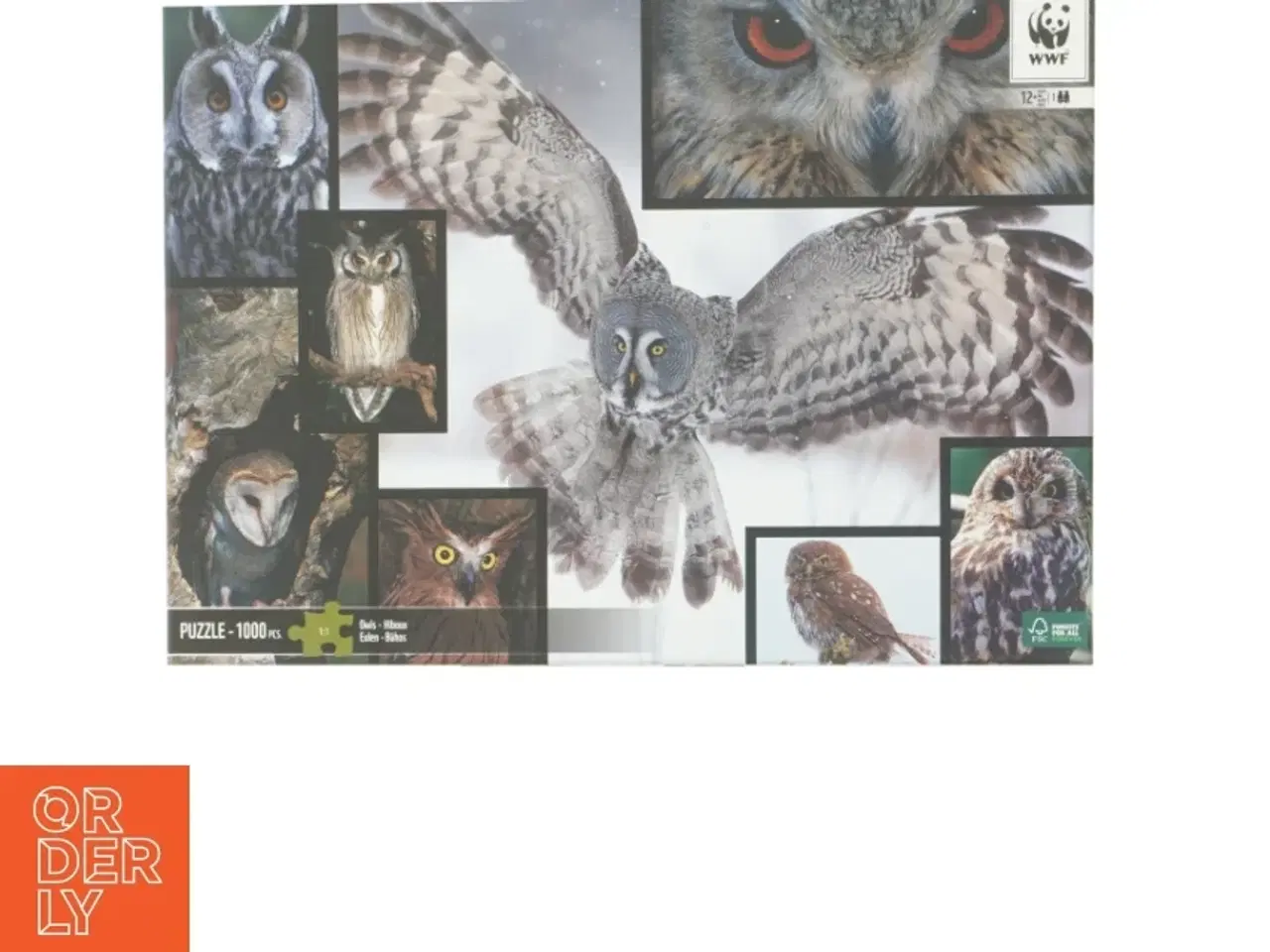 Billede 1 - WWF puslespil (str. 69 x 51 cm)