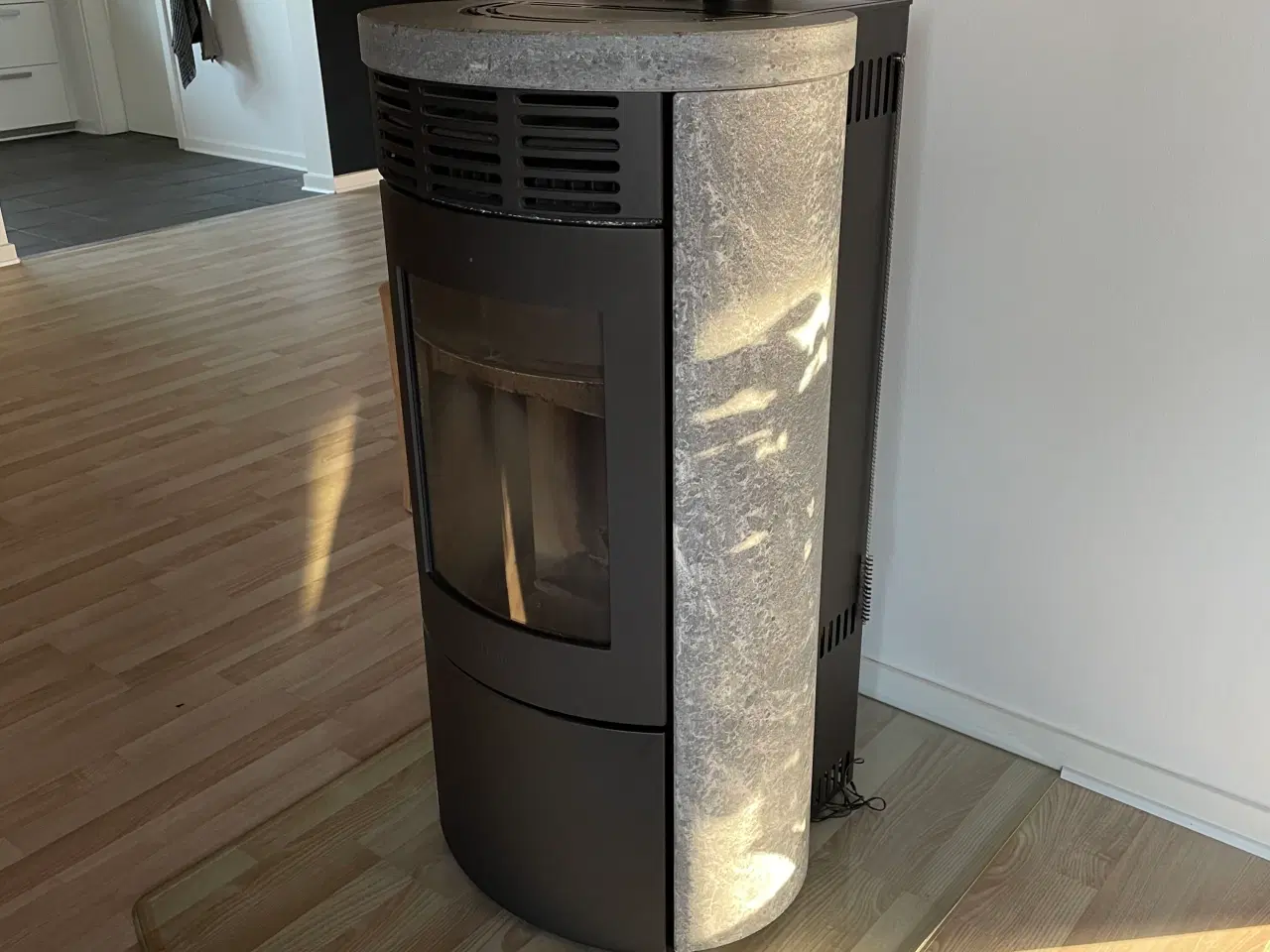 Billede 2 - Heta Green 200 med skorsten og glasplade