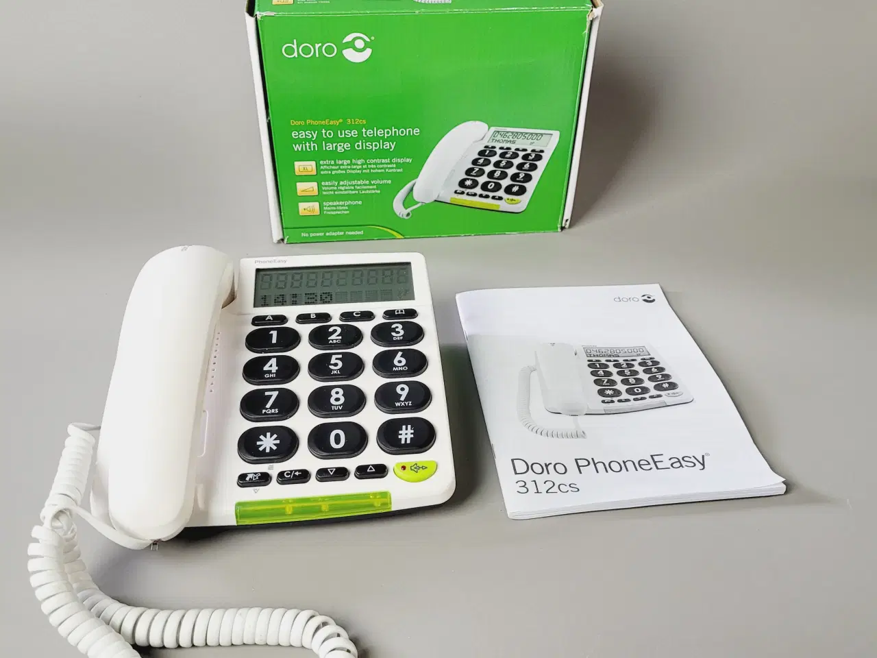 Billede 1 - ⭐️· Doro PhoneEasy 312cs - Seniorer