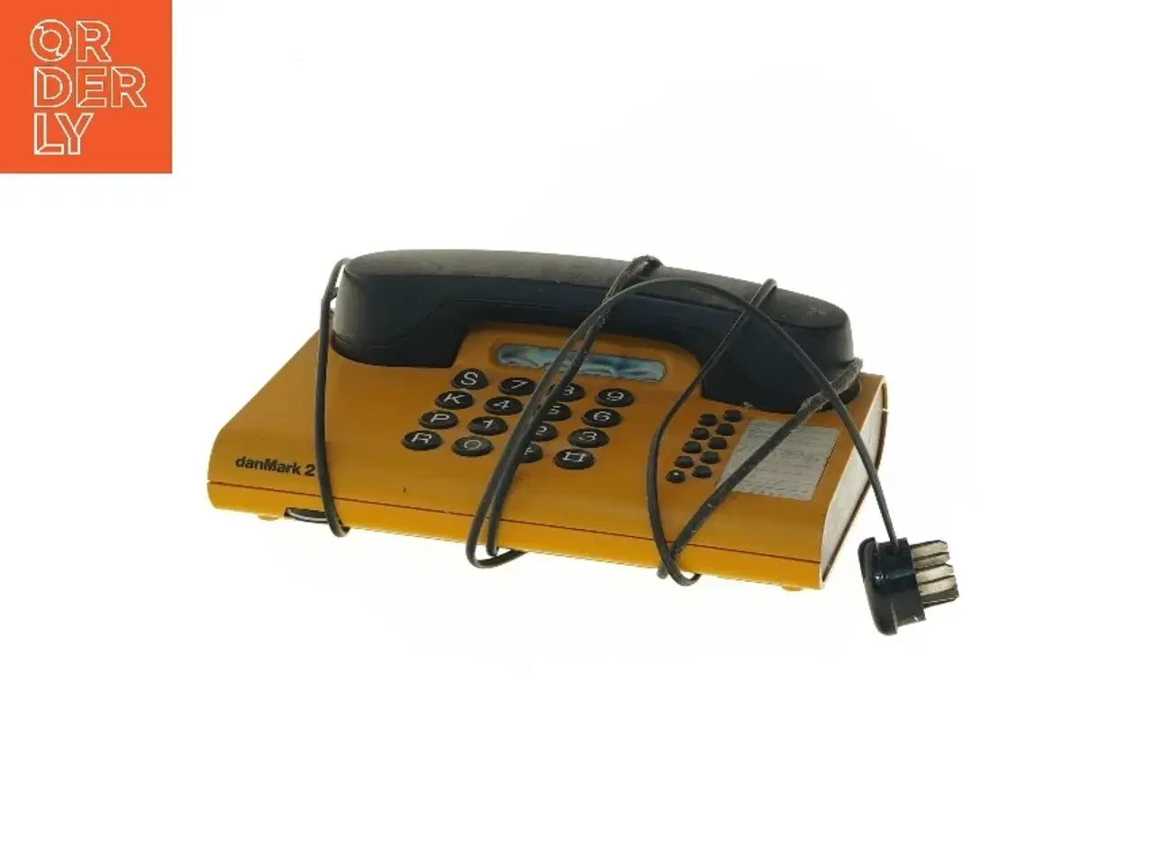 Billede 1 - Retro telefon fra danMark (str. 8x22x14 cm)