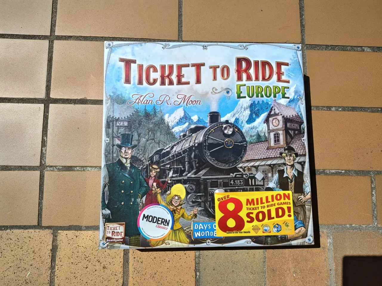 Billede 1 - UBRUGT Ticket to Ride Brætspil