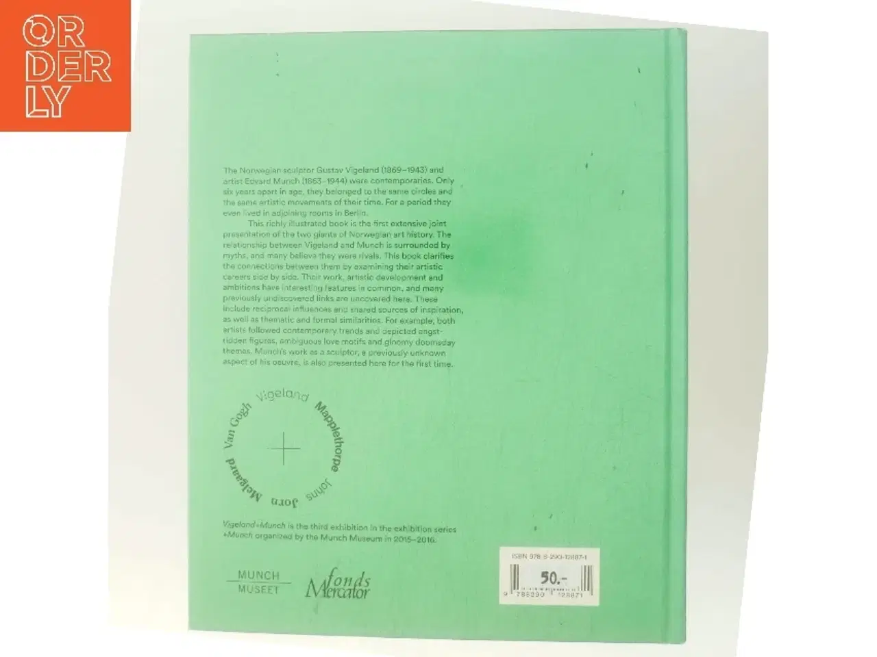 Billede 3 - Vigeland + Munch af Trine Otte Bak Nielsen, ed. (Bog)