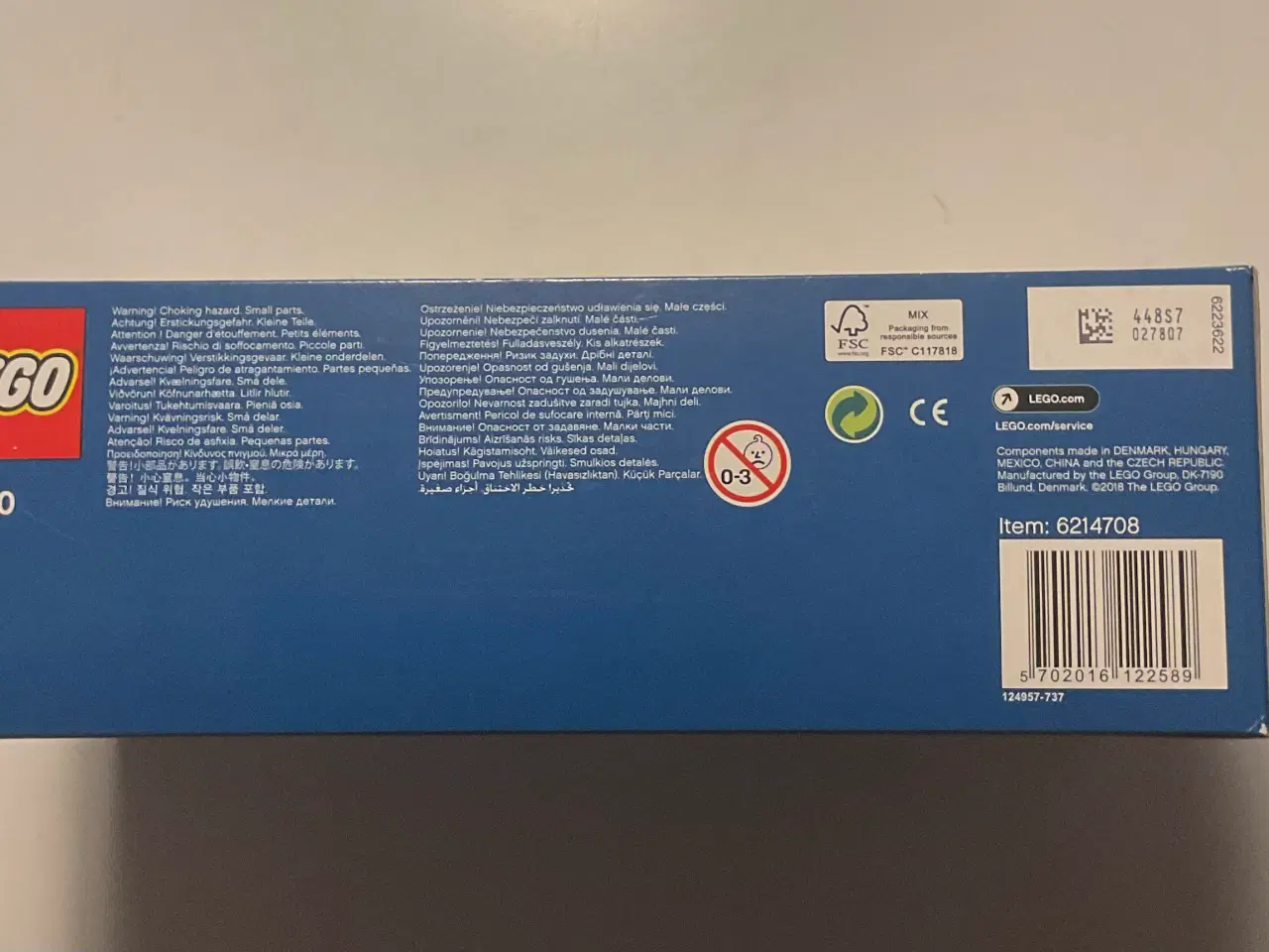 Billede 4 - Lego 40290 60 år jubilæum. UÅBNET æske