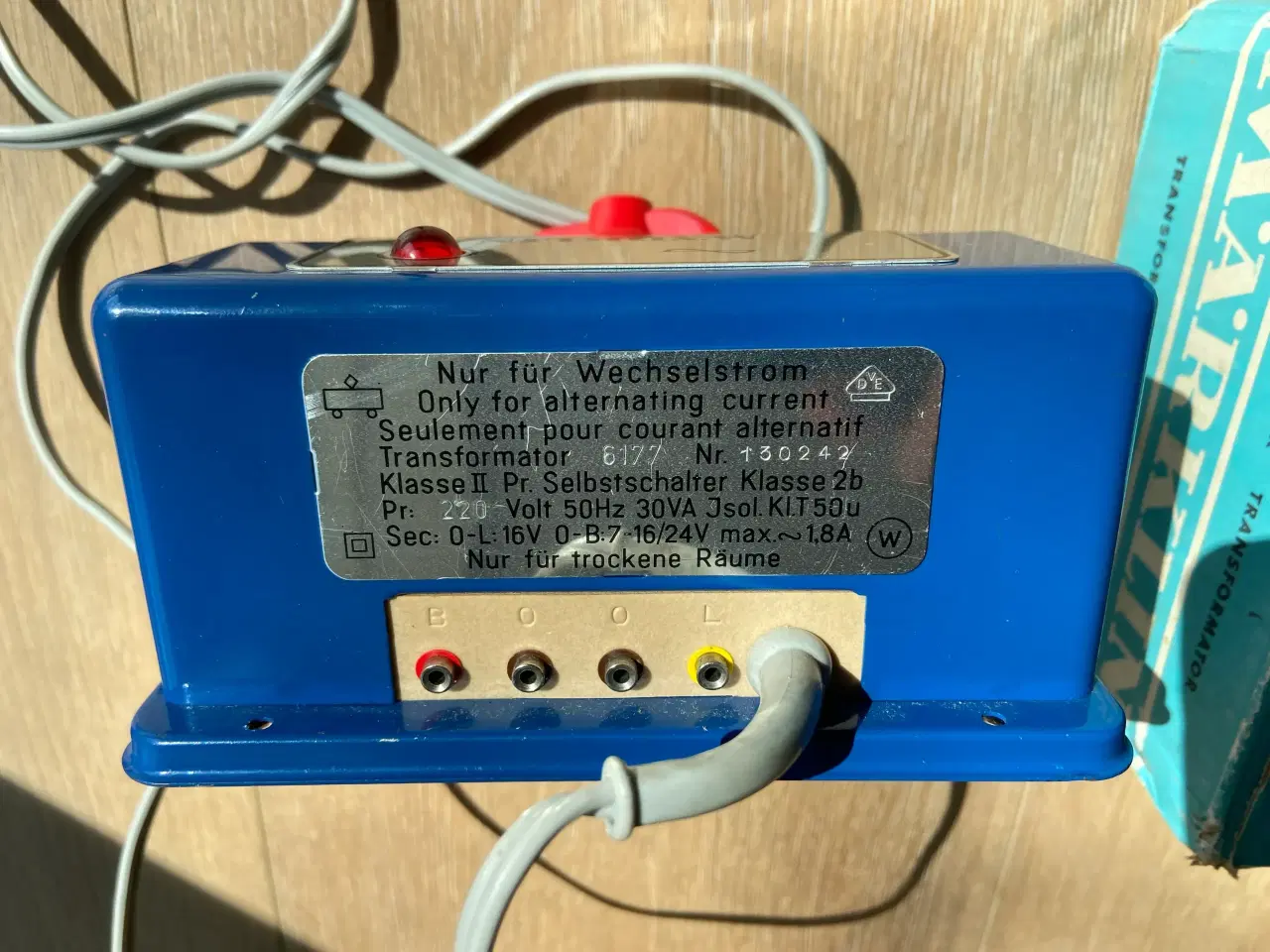 Billede 3 - Märklin 6177 transformator 30VA