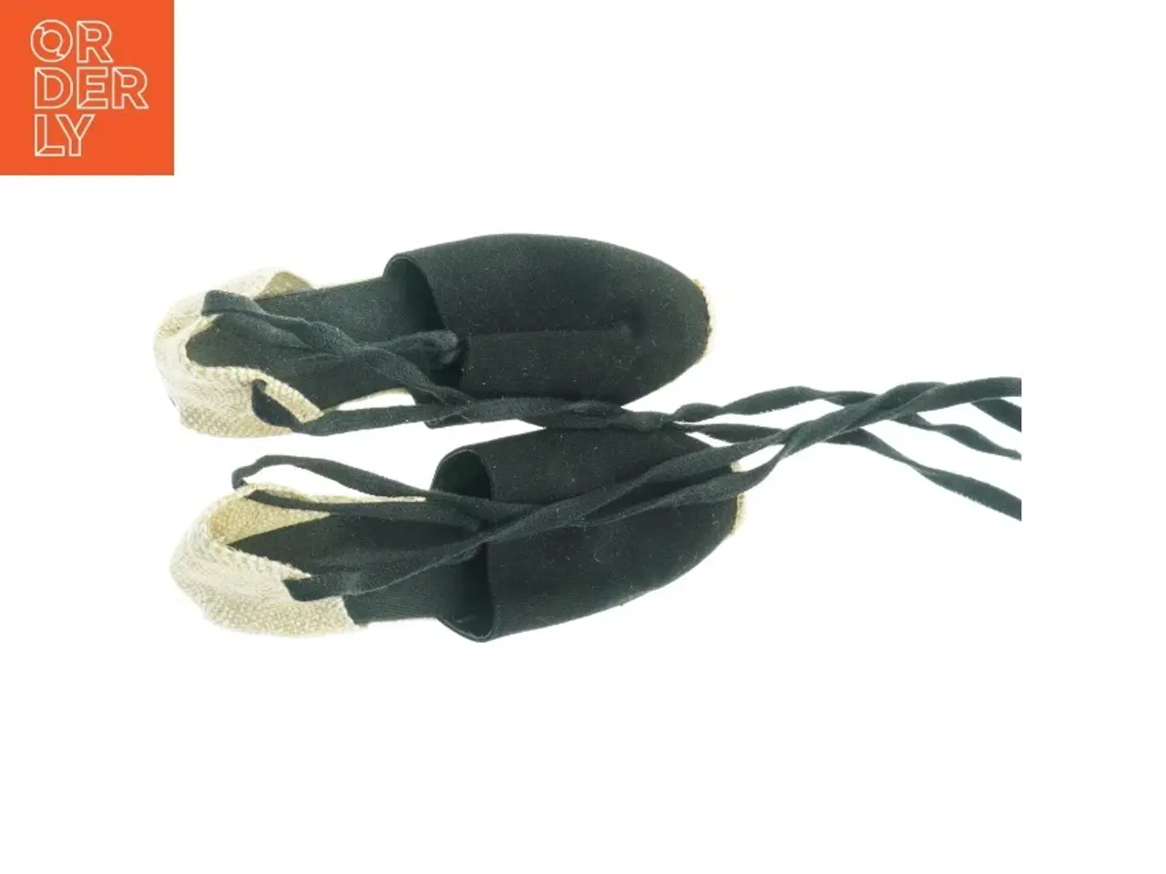 Billede 5 - Espadrillos til damer med snørrebånd (str. 37)