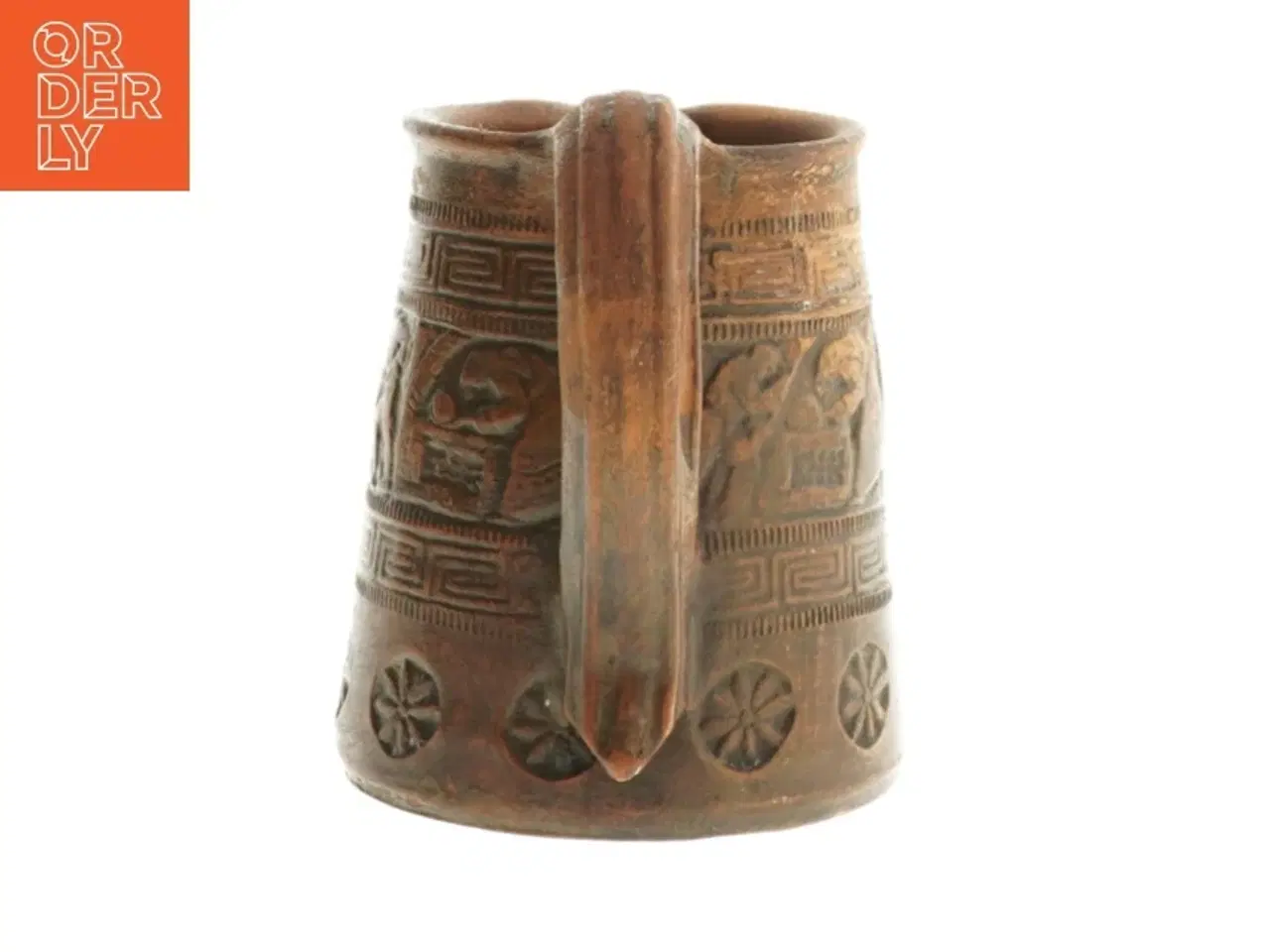 Billede 2 - Antik keramik krus (str. 12 cm)