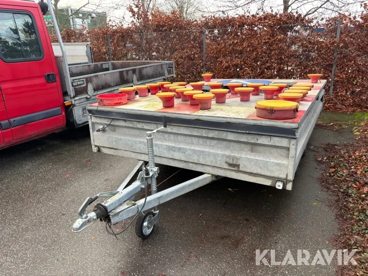 Billede 1 - Skiltevogn til personbiler