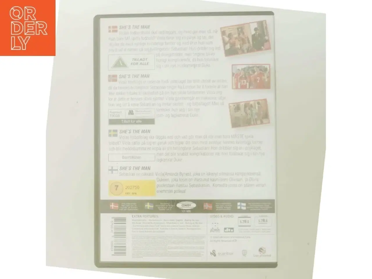 Billede 3 - she´s the man med Amanda Bynes (DVD)