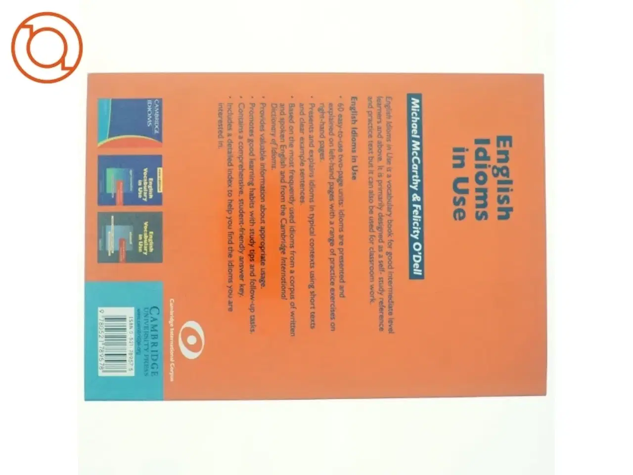 Billede 3 - English idioms in use : 60 units of vocabulary reference and practice : self-study and classroom use (Bog)
