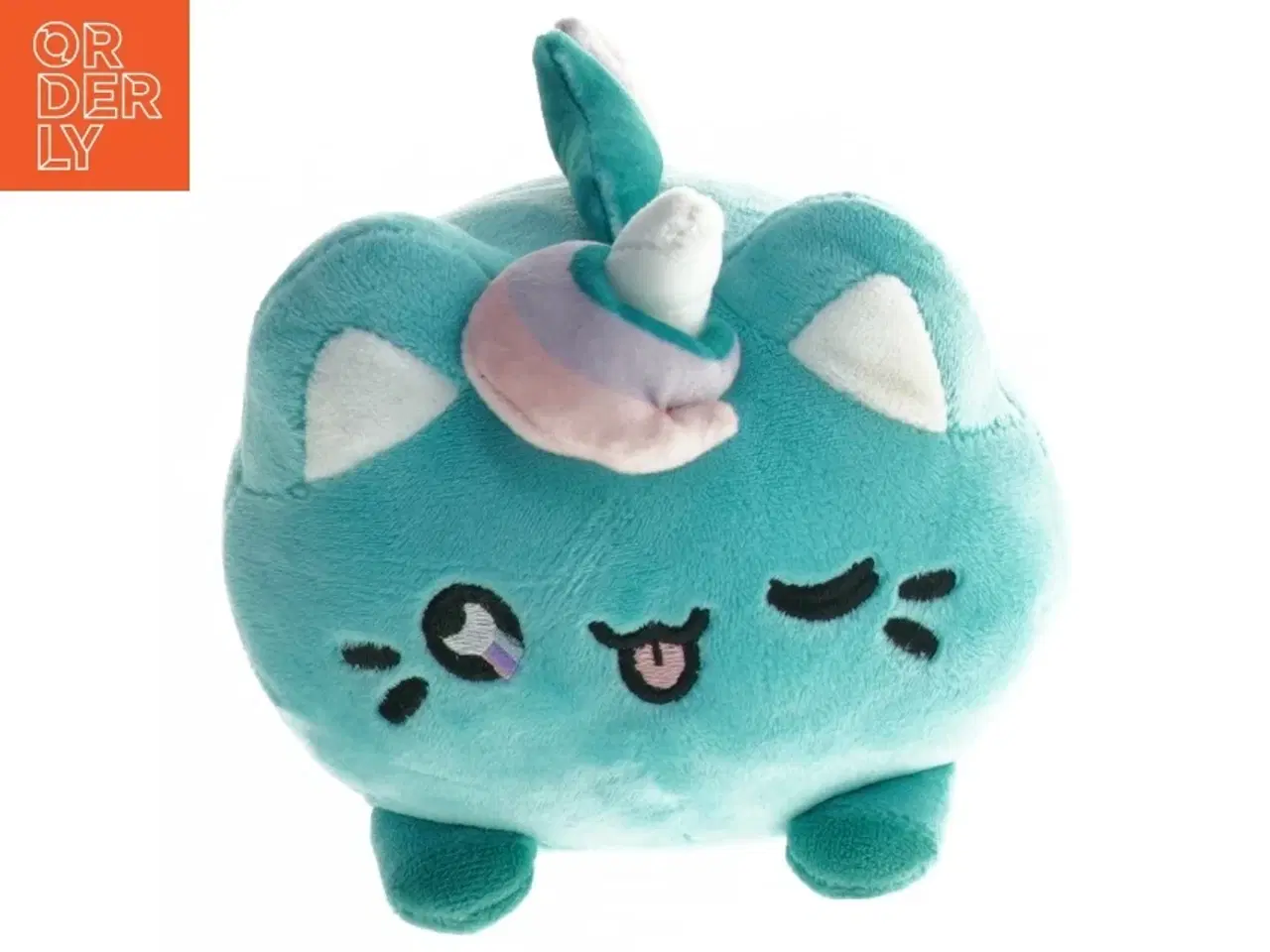 Billede 1 - Plys enhjørning kat legetøj fra Aurora (str. 20 cm)