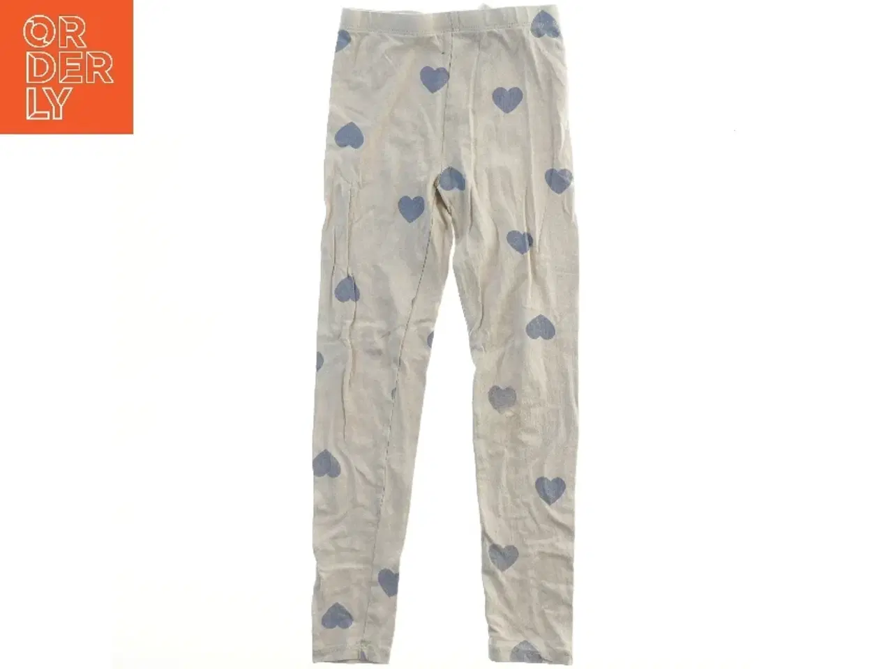 Billede 1 - Leggings med hjerter fra H&M (str. 122)