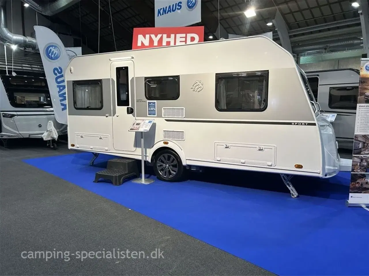 Billede 1 - 2025 - Knaus Sport 460 EU   Nyhed Knaus sport 2025 kan snart ses Hos Camping-Specialisten.dk