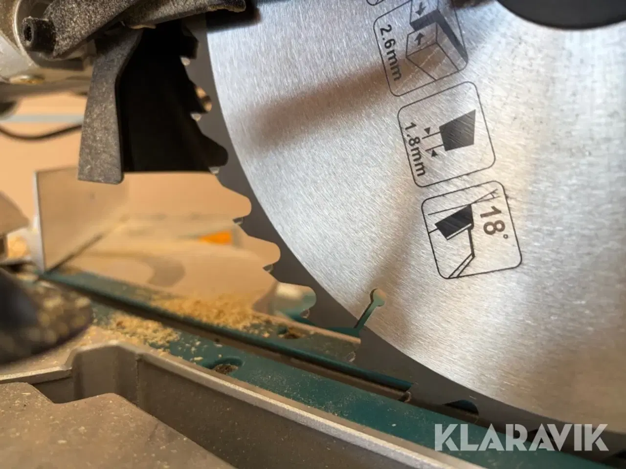 Billede 5 - Kap-/geringssav med stativ Makita LS1110F
