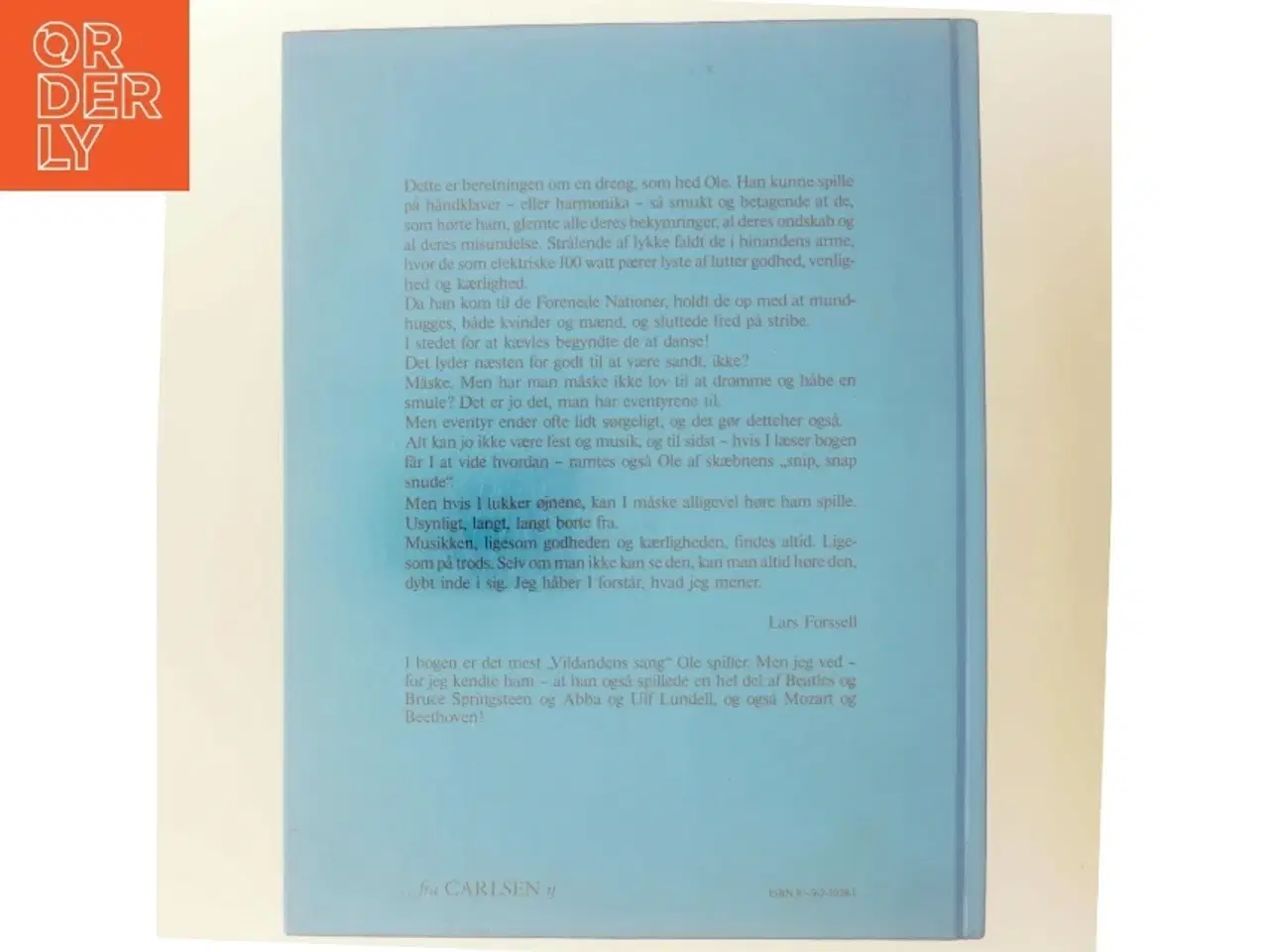 Billede 3 - Ole med harmonikaen af Lars Forssell (Bog)
