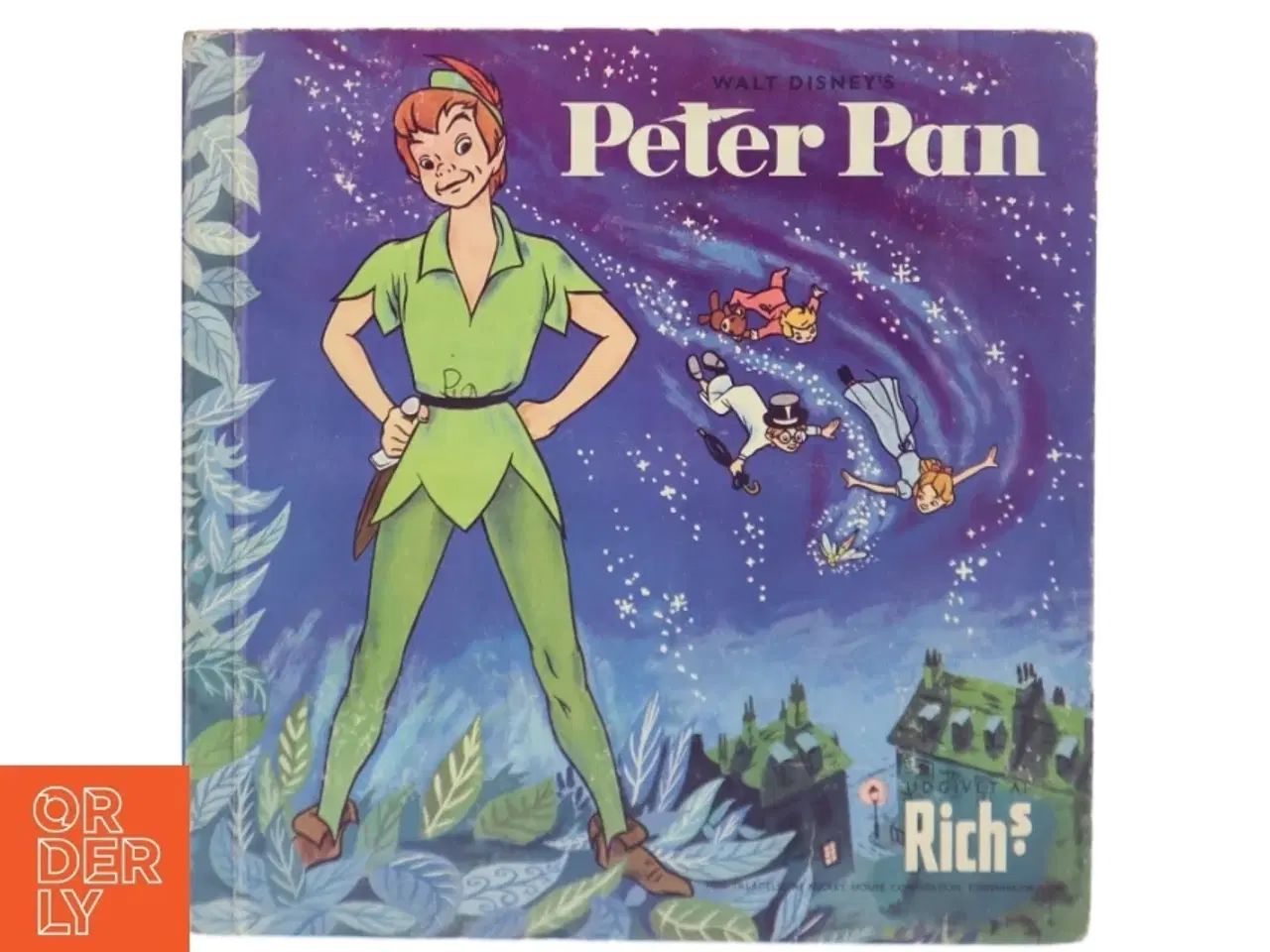 Billede 1 - Peter Pan bog fra Walt Disney