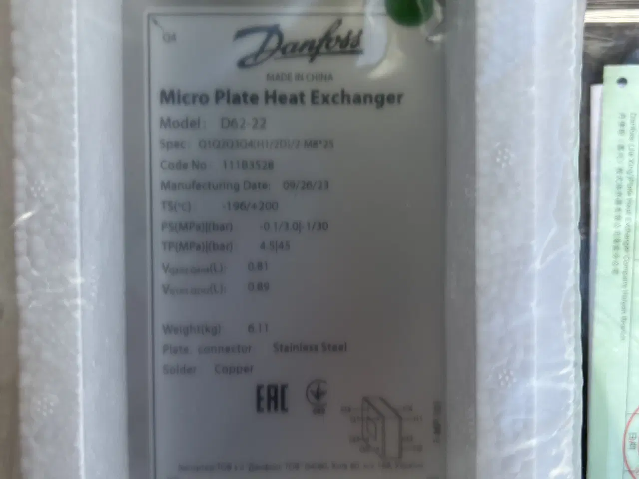 Billede 2 - Danfoss Varmevekslere