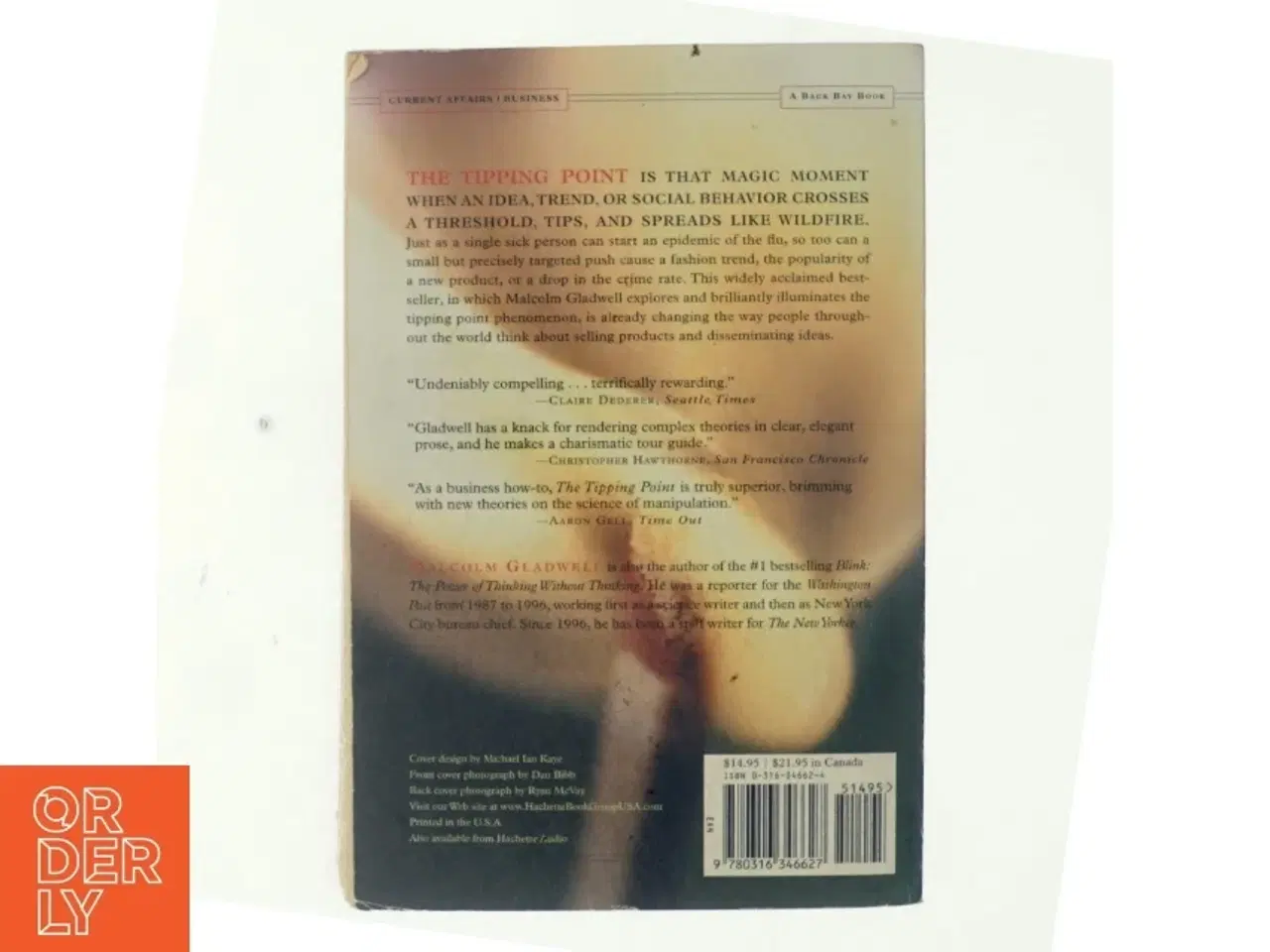 Billede 3 - The tipping point : How little things can make a big difference af Malcolm Gladwell (Bog)