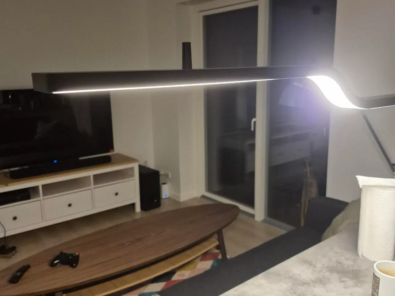 Billede 3 - PILSKOTT LED-loftlampe, smart sort, 97 cm