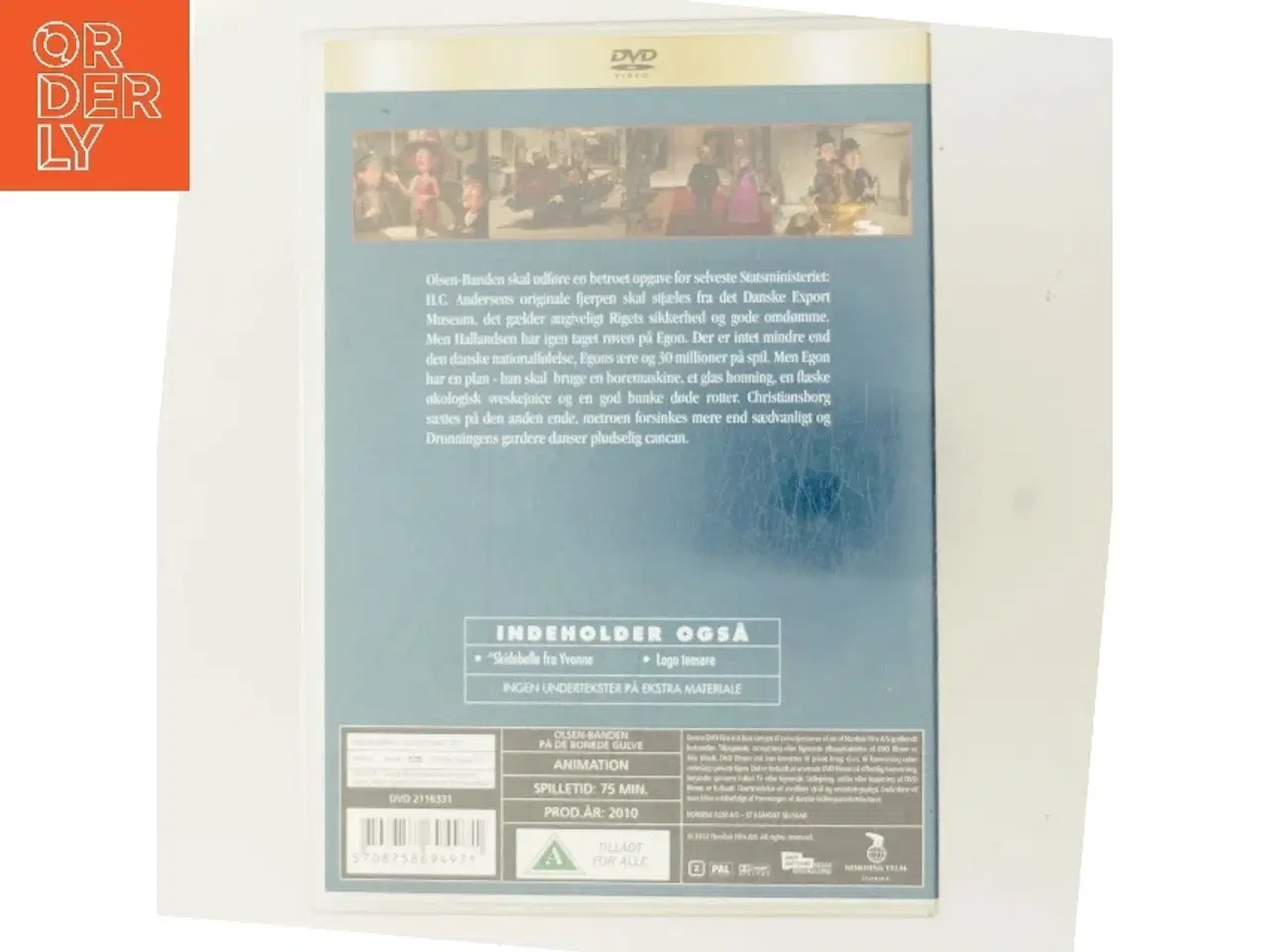 Billede 3 - Olsen-Banden på de bonede gulve med Ikke angivet (DVD)