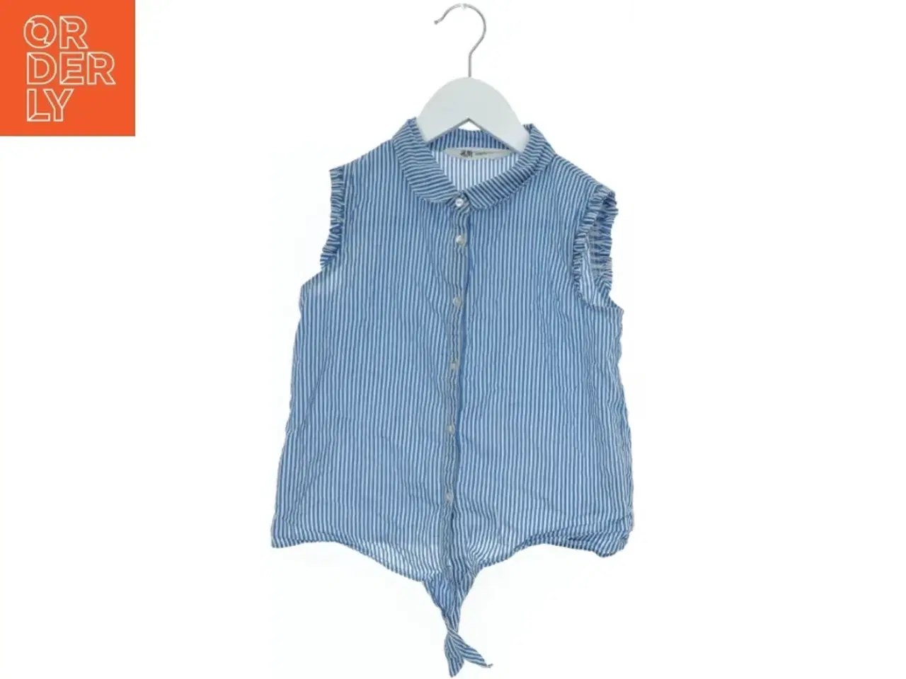Billede 1 - Ærmeløs bluse med knapper fra H&M (str. 128)