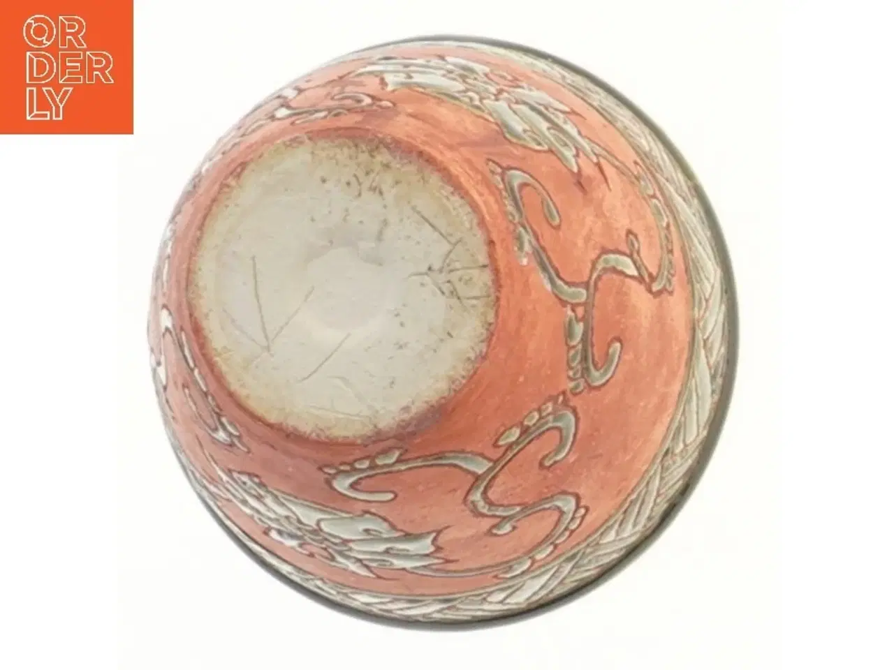 Billede 2 - Keramisk vase (str. Ø 10x11,5 cm)