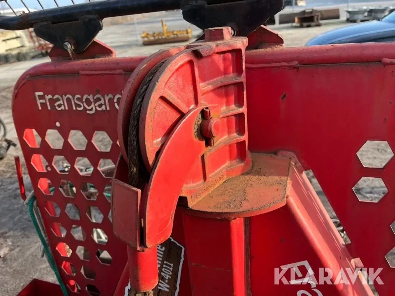 Billede 9 - hydraulisk skovspil Fransgård W-4011