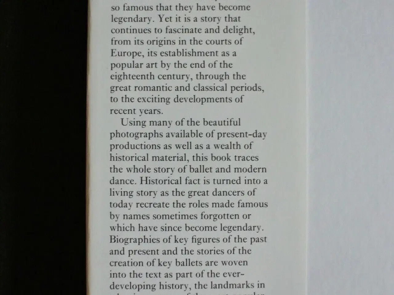 Billede 3 - ballet and modern dance, by craig dodd, emne: kuns