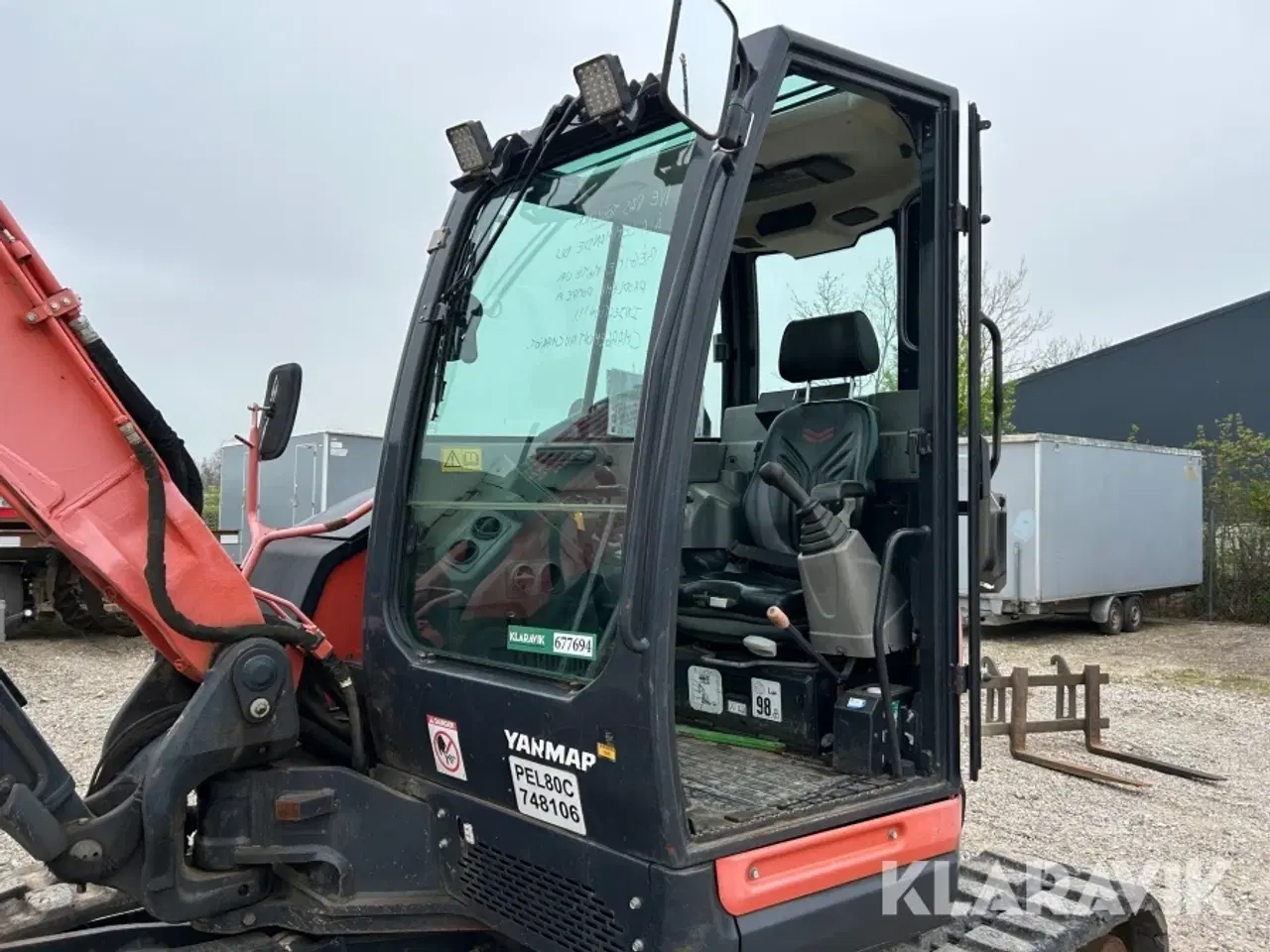 Billede 6 - Gravemaskine Yanmar VIO 80 - 1A
