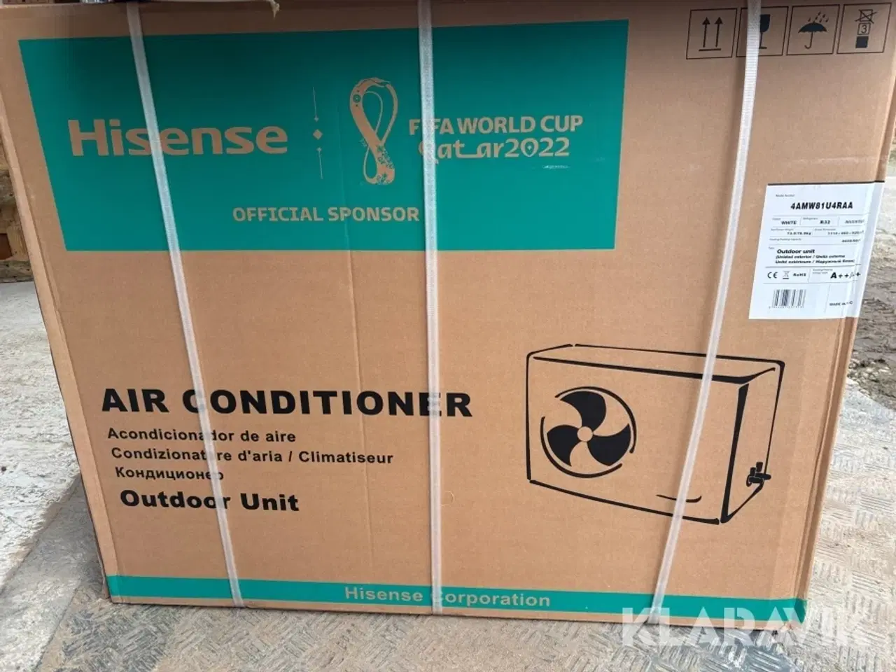 Billede 5 - Varmepumpe Hisense 4AMW81U4RAA luft til luft - multisplit 4