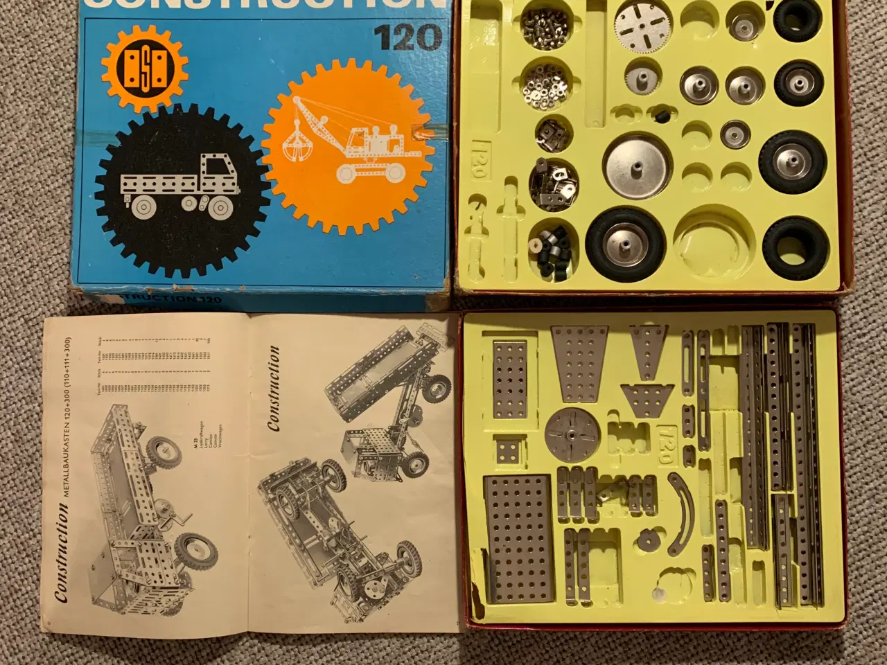 Billede 1 - Byggesæt Construction 120 fra 70'erne