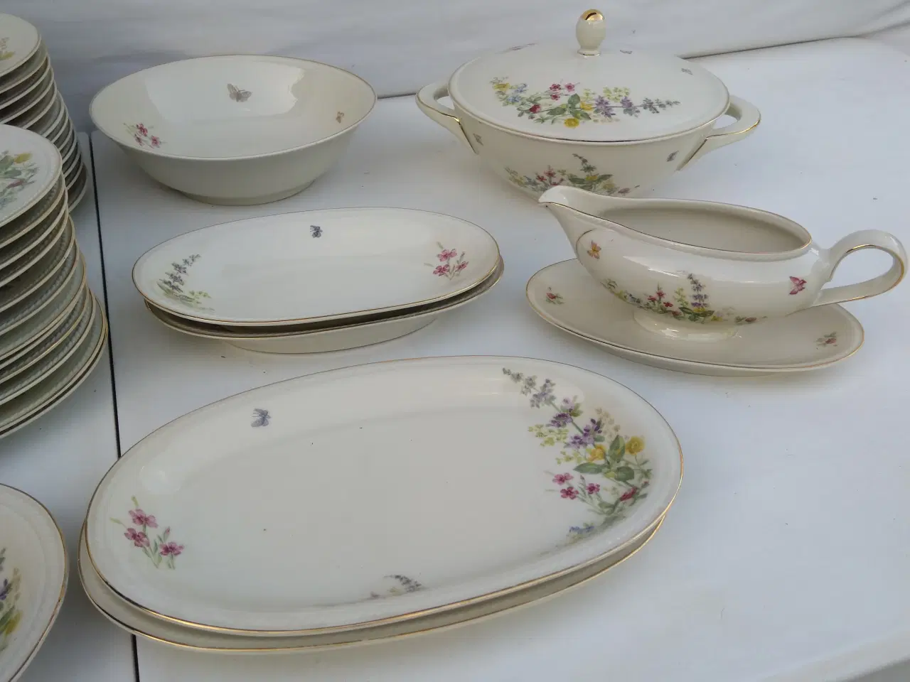 Billede 3 - Porcelæns Stel 45 dele