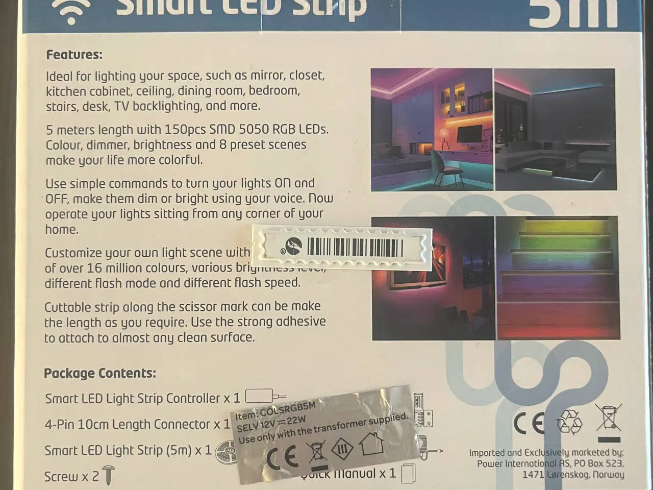 Billede 1 - Led light strip 5m