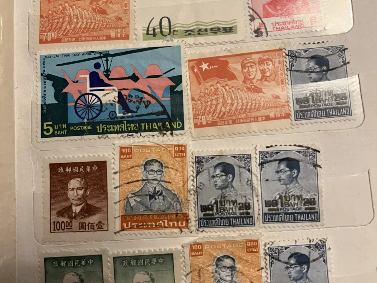 Billede 2 - Frimærker, danske og fra mange lande