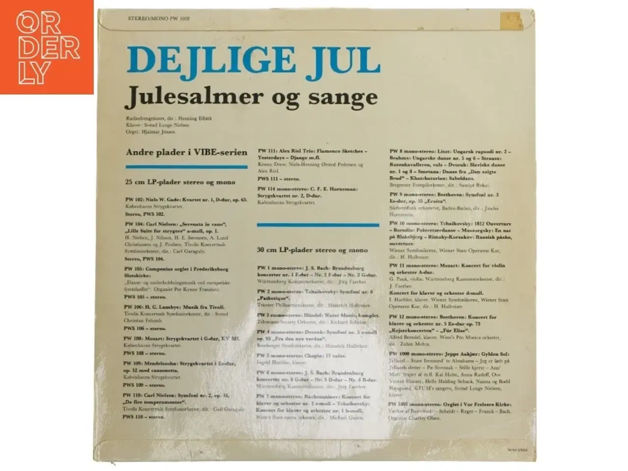 Billede 3 - Dejlige Jul LP fra FONA