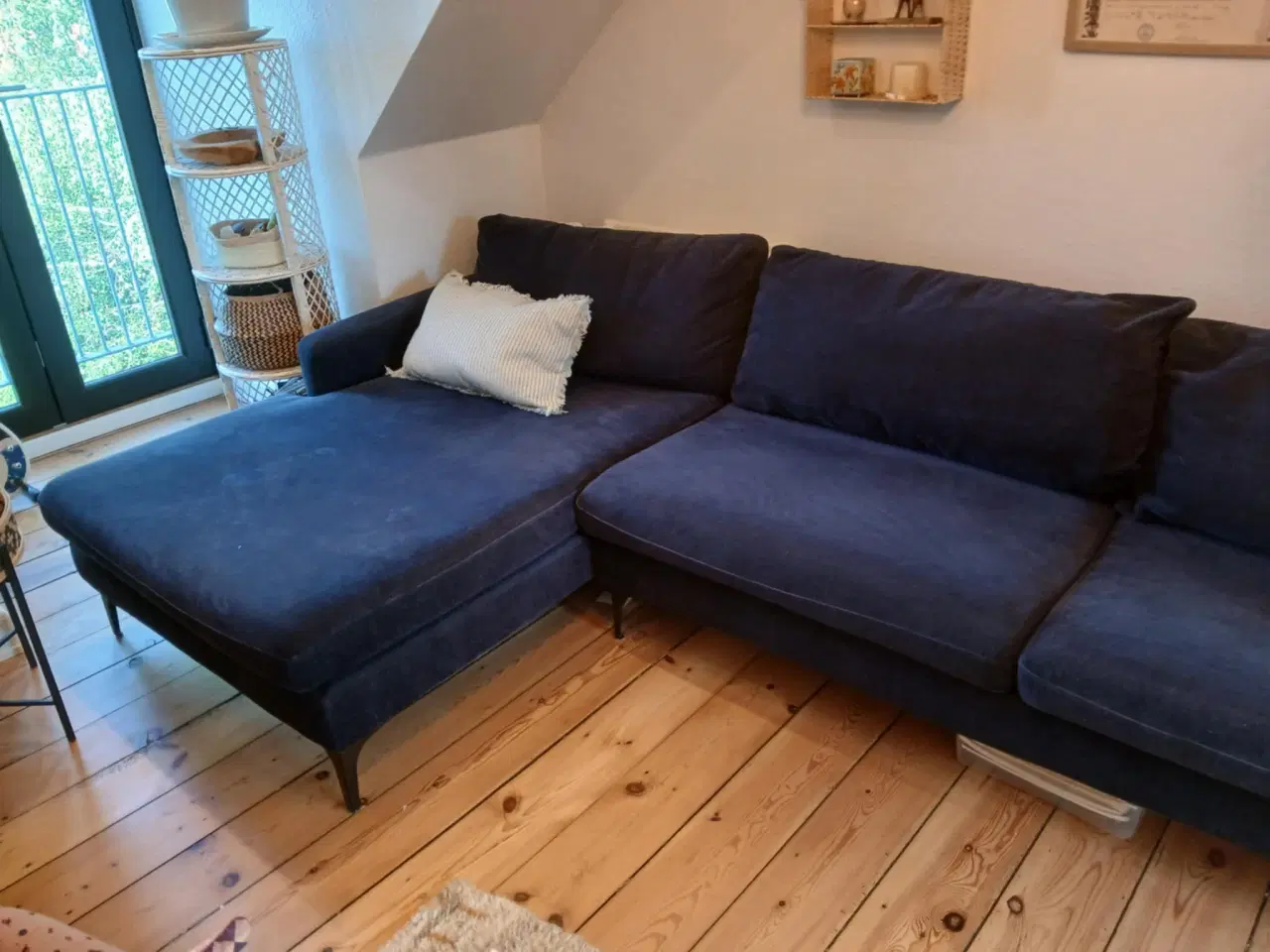Billede 2 - Sofa med chaiselong