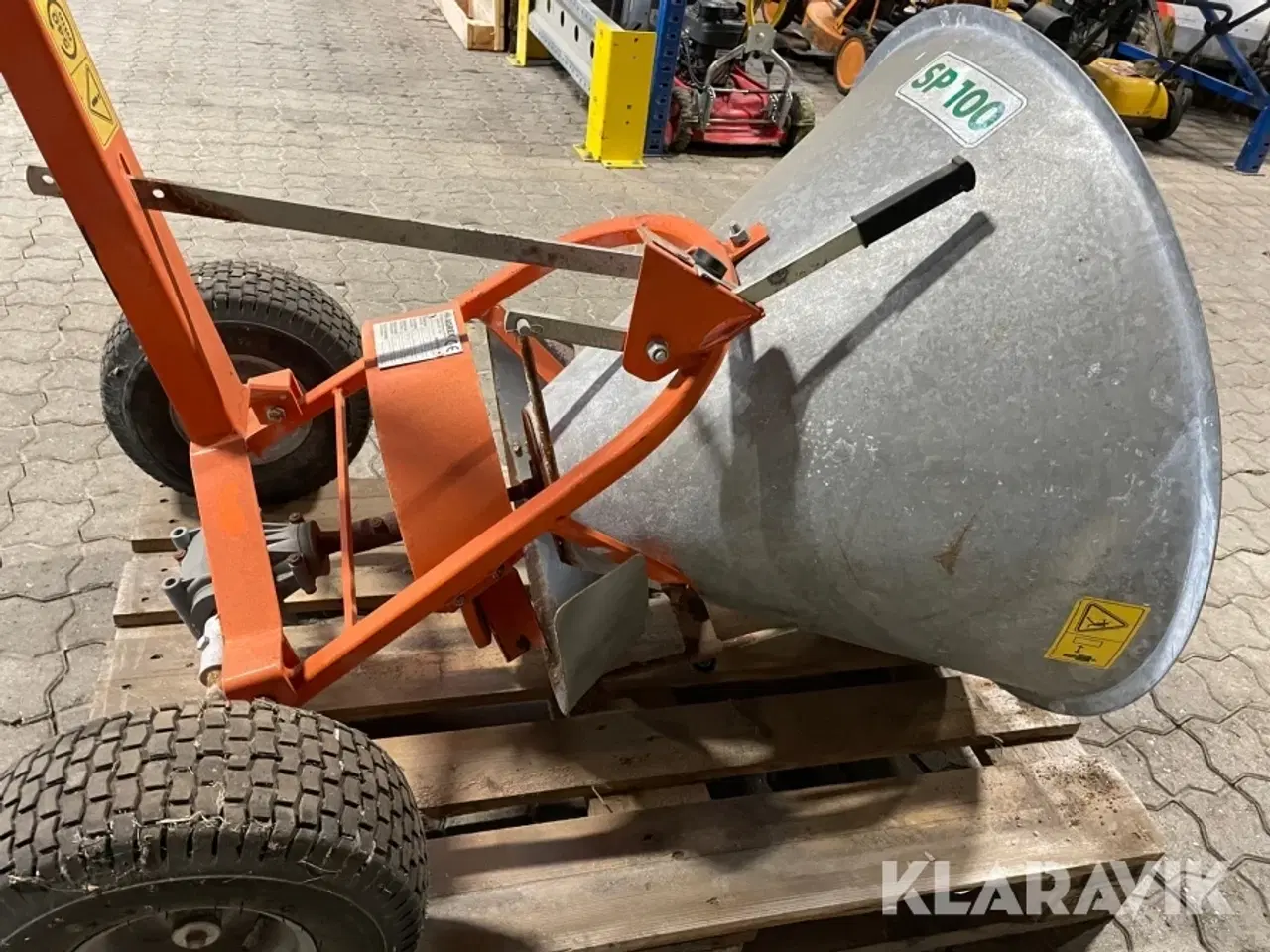 Billede 10 - Saltspreder / centrifugalspreder Agrex Sp100