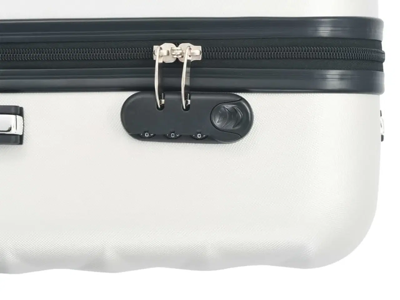 Billede 8 - Kuffert sæt i 3 dele hardcase ABS sølvfarvet